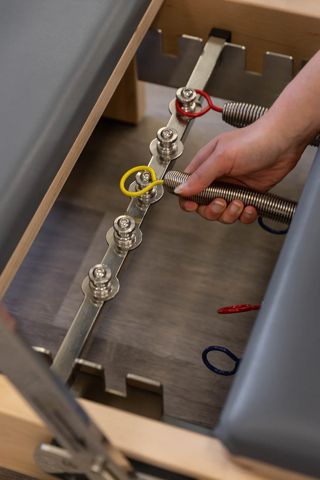 muelles del Pilates Reformer